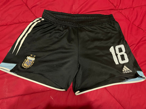 Short Selección Argentina Sub 20 2005 Messi #18 Barcelona L