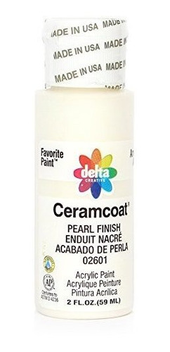 Delta Creative Ceramcoat Pintura Acrílica Metálica Y Perla