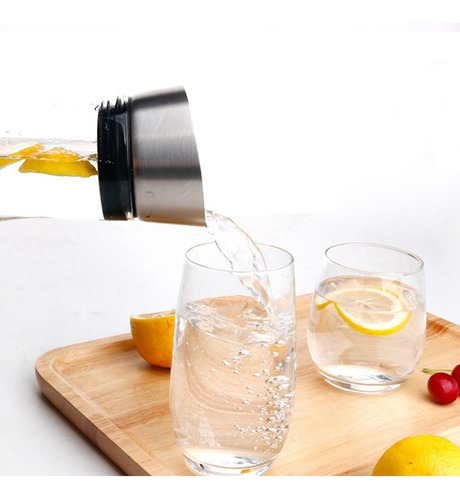 Garrafa De Suco De Acrílico Transparente De 1,2 L | Suco Tra
