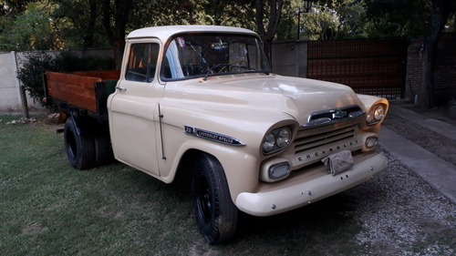 Pick Up Chevrolet Apache Año 1959 Viking Titular Con Gnc