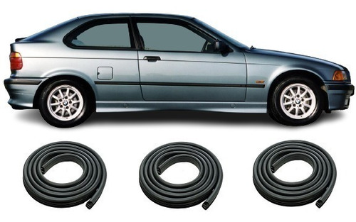 Bmw 316 318 Compact Burletes De Puertas + Baul Kit 3 Piezas