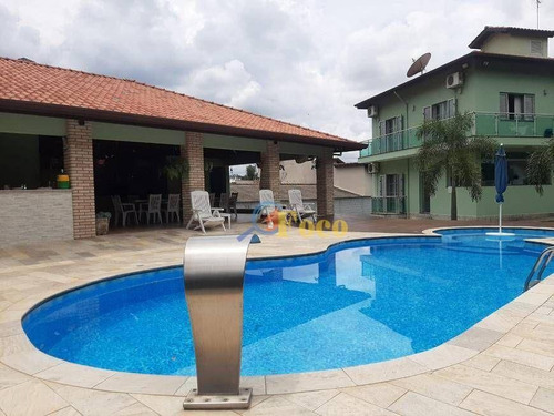 Chácara Com 3 Dormitórios À Venda, 1000 M² Por R$ 1.750.000,00 - Condomínio Parque São Gabriel - Itatiba/sp - Ch0187