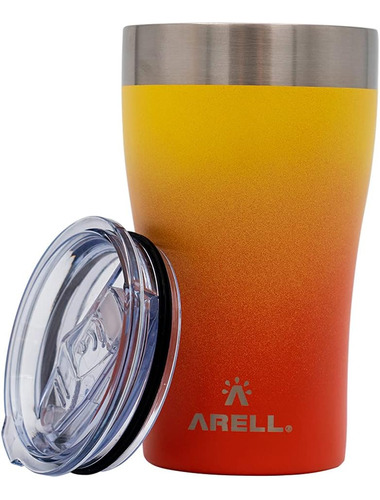 2x Copo Térmico Arell Sunset Copo Térmico Sem Tampa 500ml
