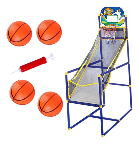 Arcade Basketball Game Game Hoop Y Balls Altura Con 4 Bolas