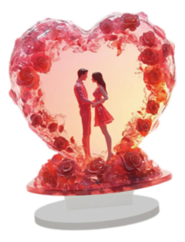 Letrero De Mesa Con Forma De Corazón Para San Valentín,