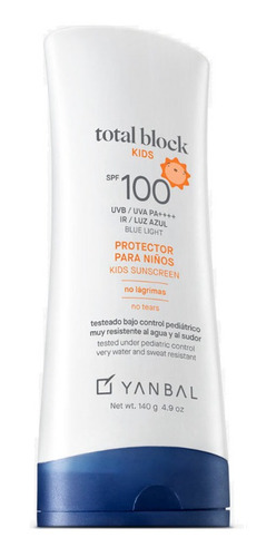 Total Block Kids Spf 100 Yanbal - g a $499