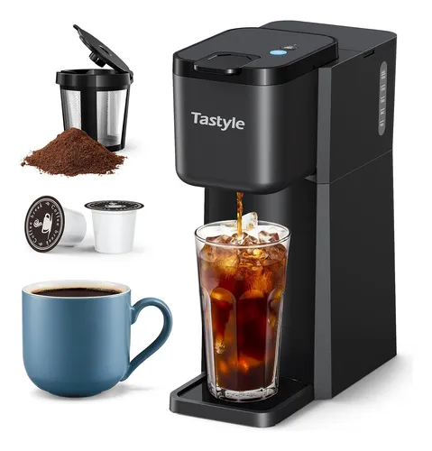 Mini Cafetera De Una Taza Café Helado Y Caliente Tazas...