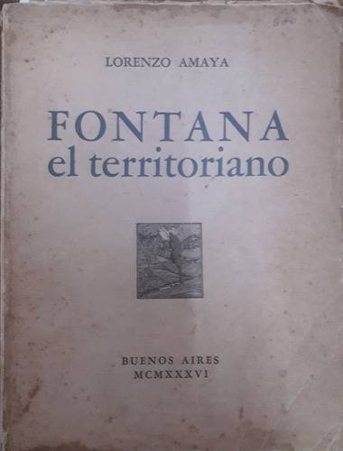 6411 Fontana, El Territoriano - Amaya, Lorenzo