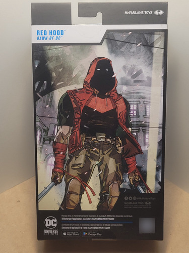 Red Hood(dawn Of Dc) Mc Farlane Toys-dc Multiverse- 7 (Usado)