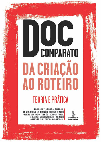 Da criação ao roteiro: Teoria e prática, de Comparato, Doc. Editora Summus Editorial Ltda., capa mole em português, 2018