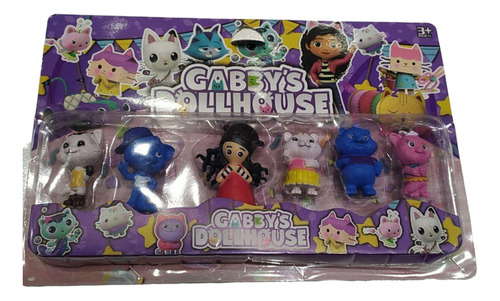 Blister Gabby House X6 Personajes