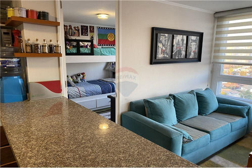 Imagen 6 de 14 de Vende Depto 2 Dorm, Est Y Bodega Estilo Mariposa