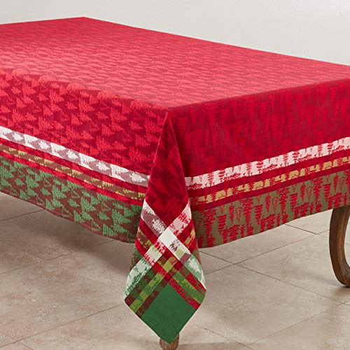 Colección Forêt Plaid Diseño De Árbol De Navidad De...