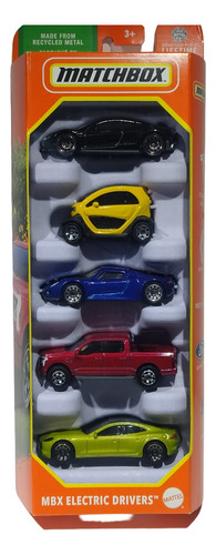 Hot Wheels Mbx Electric Drivers 5 Pack 2023 Jv-11