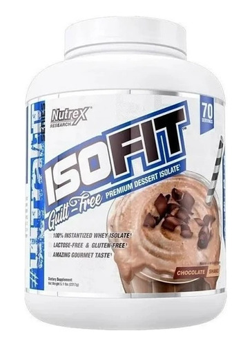 Isofit Nutrex Cookies And Cream 5.1lb Lactosa Free