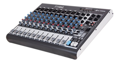 Mesa De Som 12 Canais Ll Bluetooth Gravador Usb Xms1202