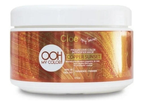 Cloe Mascara Color Cobrizo Copper Sunset Con Envio Gratis 