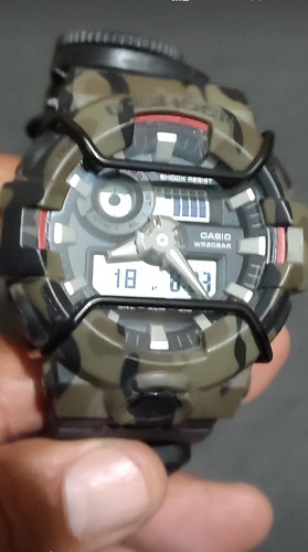 Reloj Casio Ga700 Verde Militar Tactico