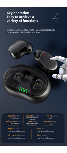 Y Auriculares Bluetooth True Wireless