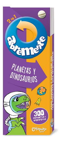 Abremente 2 En 1 / Planetas Y Dinosaurios - Catapulta Junior