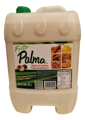 Aceite De Palma Para Freir A Altas Temperaturas Frito Palma