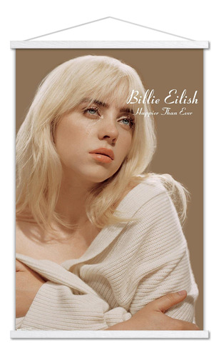 Billie Eilish-cover Póster De Pared Con Marco Magnéti...