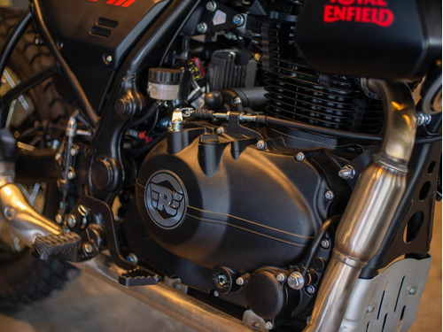 Imagen 21 de 25 de Royal Enfield Scram 411 Blazing Black Entrega Inmediata