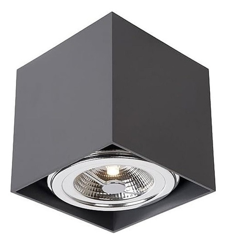 Aplique De Techo Lampara Downlight Ar111 Cuadrado - Unilux