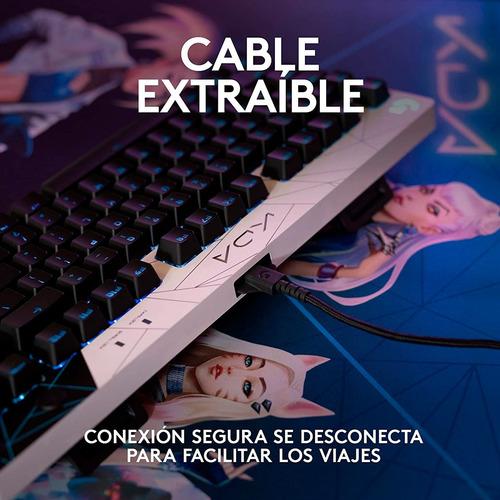 Imagen 7 de 7 de Fpc Teclado Mecánico Gamer Logitech G Pro K-da Tkl Rgb