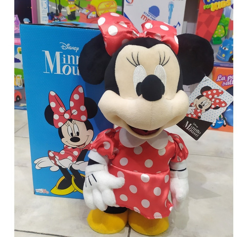 Imagen 4 de 7 de Minnie Bailarina Muñeca Peluche Baila 3 Canciones La Plata