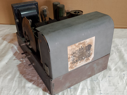 Chasis Radio Philco 1930/con Bulbos/para Proyecto (Usado)
