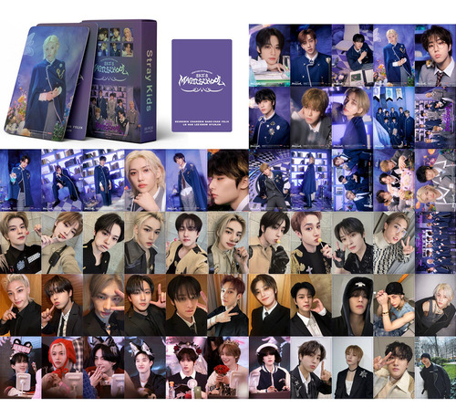 2 Box De Photocards Skz Y 1 Paquete De Pegatinas Stray Kids