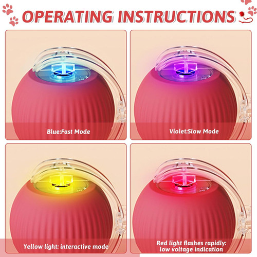 Smart Spinning Ball Pet Toy