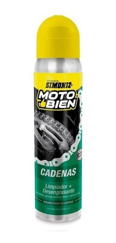 Imagen 1 de 4 de Oferta Del Dia Limpiador Desengrasante De Cadenas Spray Simo