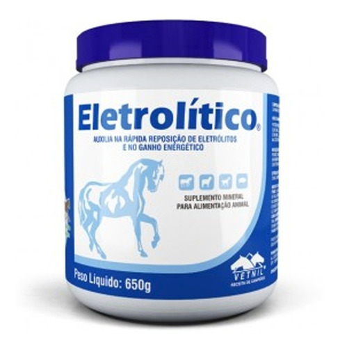 Eletrolítico 650g - Repositor De Eletrólitos - Vetnil