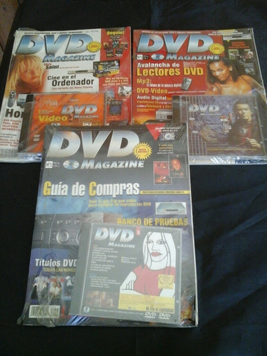 Lote Dvd Magazine - 3 Ejs