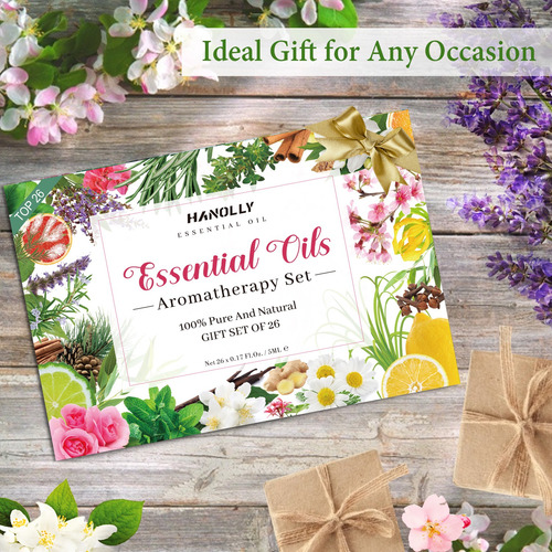 Nature Kit De 26 Aceites Esenciales Para Difusor Y Spa 5 Ml