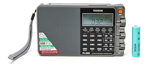 Radio Tecsun Pl-880 Pl 880 Am Fm Lw Onda Corta Ssb | Plate §