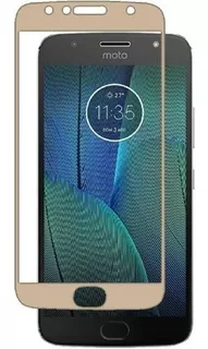 Película Nanogel 3d 5d P/ Motorola Moto G5s Plus Dourada