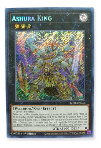 Yugi-oh! Ashura King Pote-en048 Secret