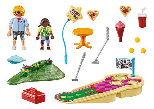 Figuras Para Armar Playmobil My Life Mini Golf +3 33