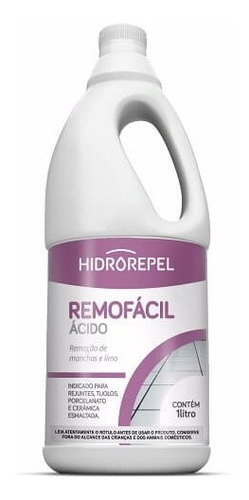 Remofácil Acd Limpeza Pesada 1lt - Hidrorepel - Removedor