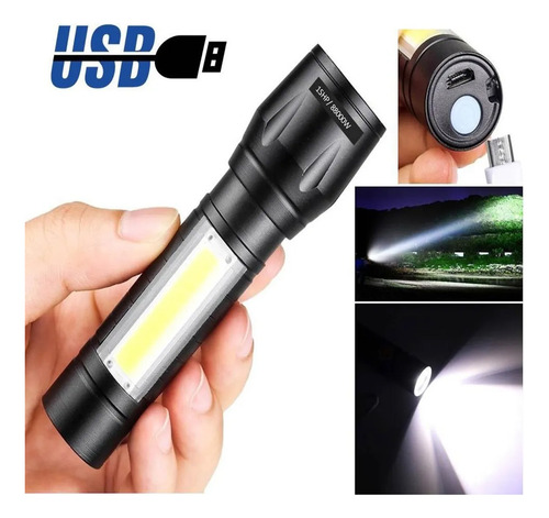 Mini Lanterna Tatica 720.000 Lumens Forte Potente Led Q5. (Usado)
