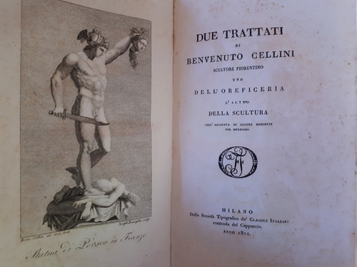 Opere Di Benvenuto Cellini 3 Vol Vita De Benvenuto Cel 1806