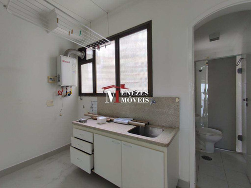 Imagem 26 de 29 de Apartamento Frontal Ao Mar Em Guarujá - Astúrias - Ref. 1784 - V1784