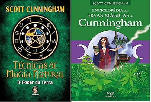 Kit 2 Livros Scott Cunningham Magia Natural + Enciclopédia
