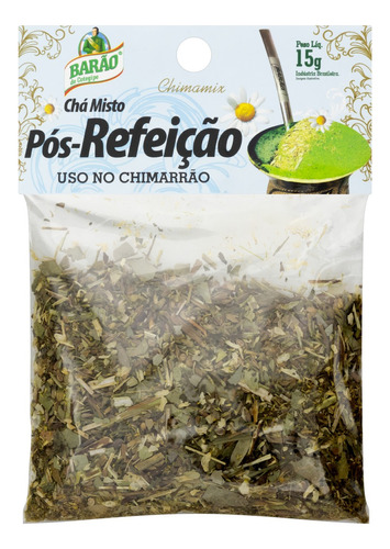 Chá Barão de Cotegipe pós-refeição em ervas 15 g