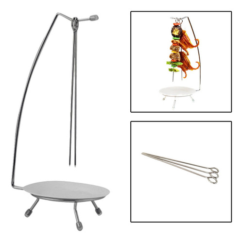 Juego De Brochetas Verticales, Soporte Para Brochetas De