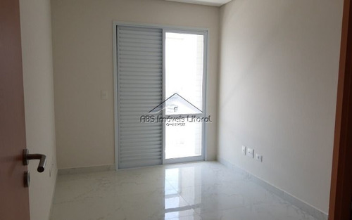Imagem 12 de 15 de Apartamento 2 Dormitórios Com Suíte Na Vila Caiçara Na Praia Grande - Sp