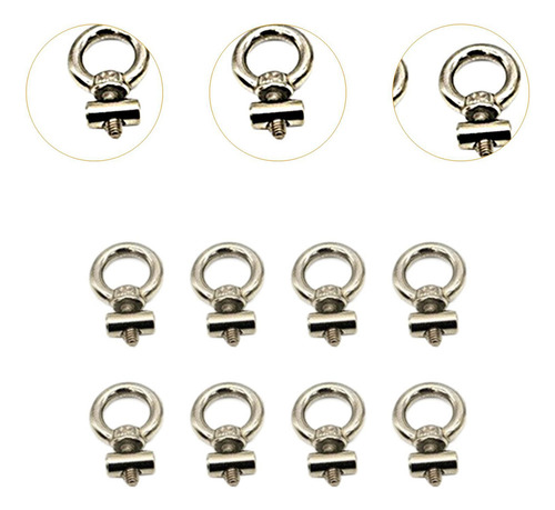 Nuevo 8 Topes For Riel De Toldo De Rv, Rosca M4 For Riel De